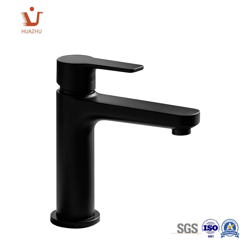 Robinet de cuisine noir mat